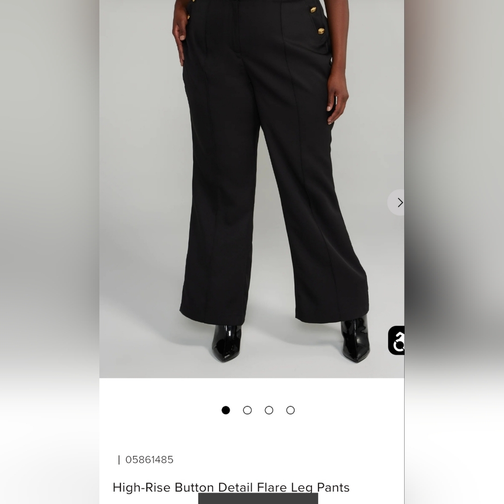 Fashion to Figure High Rise Flare Leg Pants